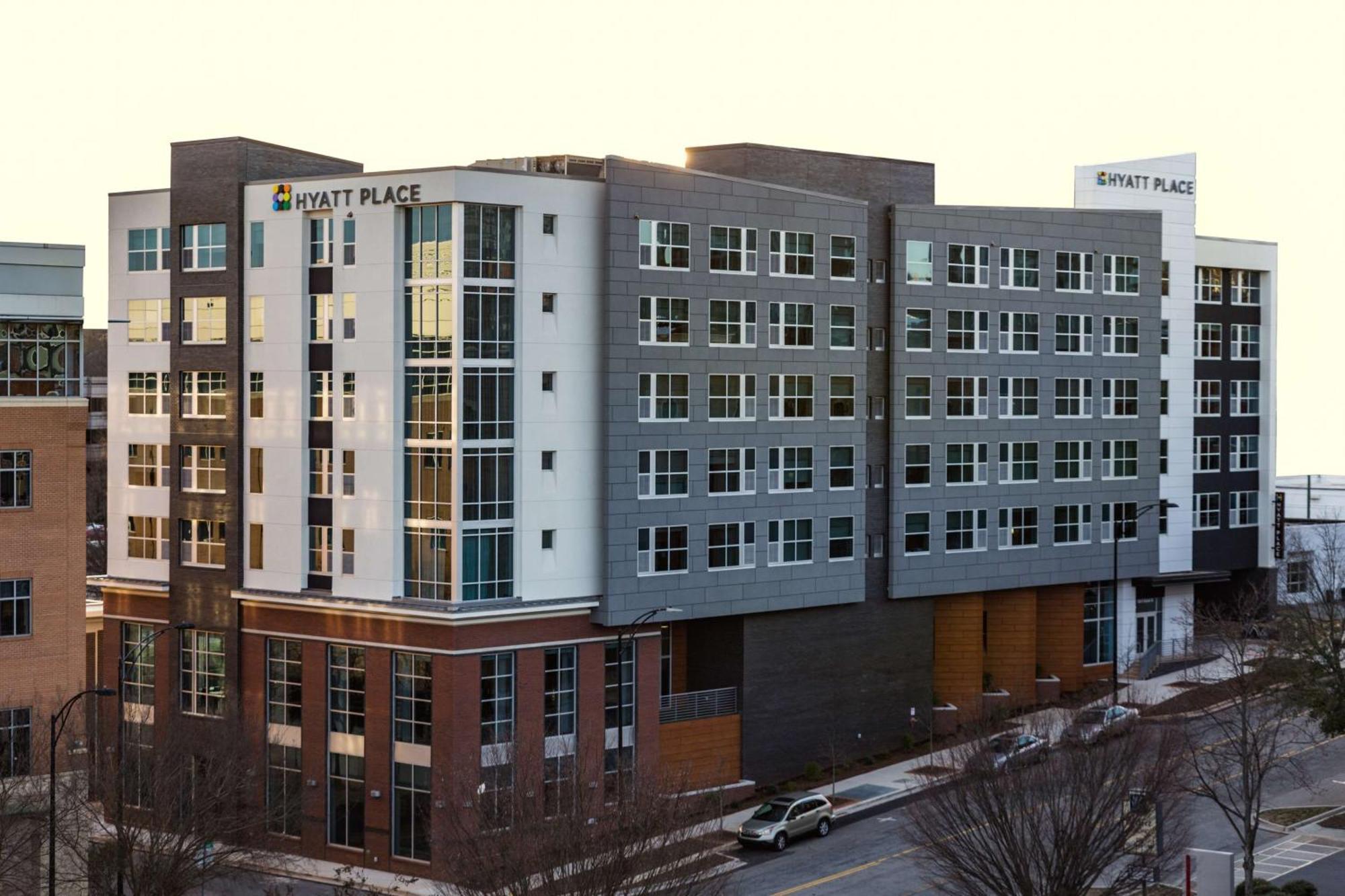 Hyatt Place Greenville Downtown Exterior foto