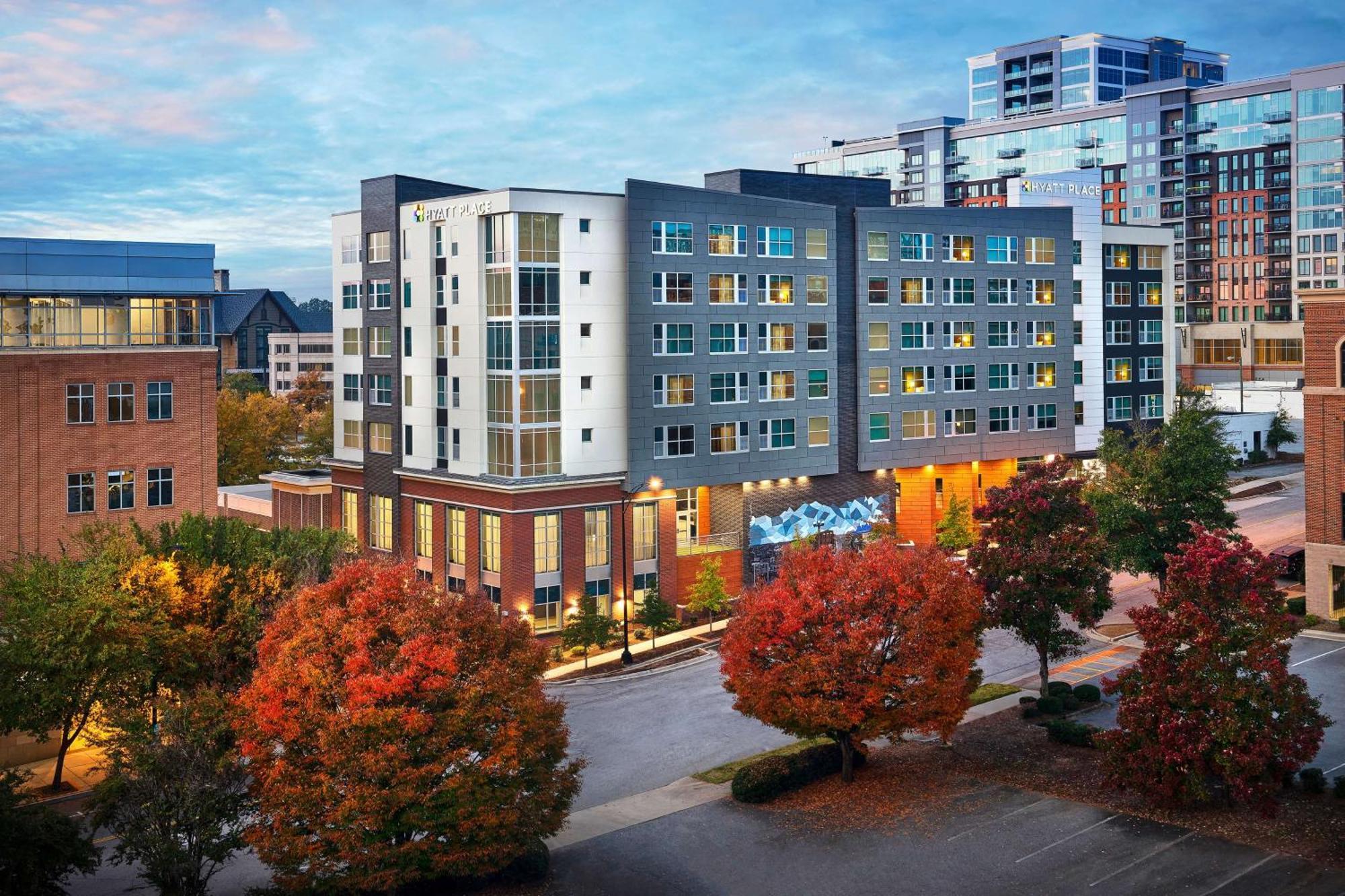 Hyatt Place Greenville Downtown Exterior foto