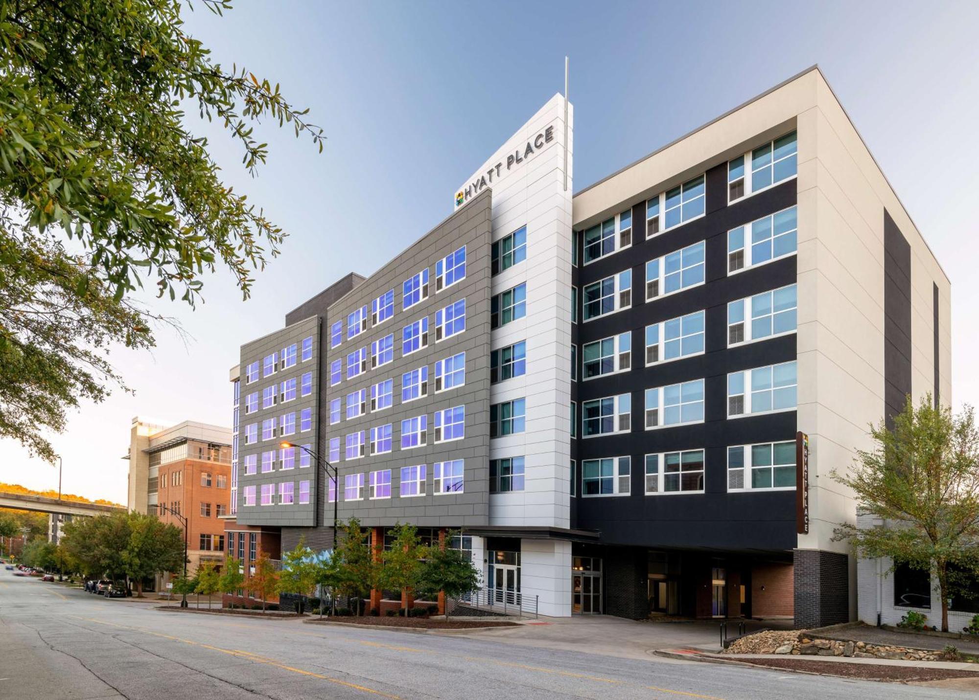 Hyatt Place Greenville Downtown Exterior foto